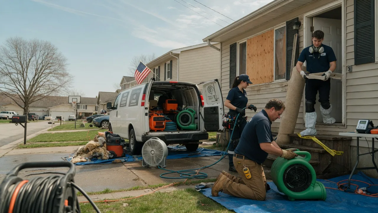 Water Damage Restoration in Fennville, MI near me